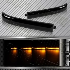 Smoke Side Mirror Sequential LED Running Signal Lights For 2009-2014 Ford F-150