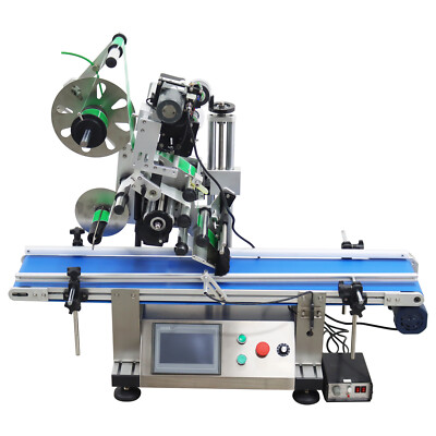 Automatic Desktop Conveyor Table Plate Coding&labeling Machine Full Label 110V