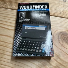 Vintage SelecTronics Word Finder WF-220 Dictionary / Thesaurus Works Perfect