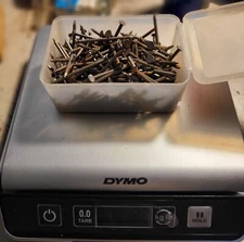 150+ pcs 2 inch Framing Common Nails 6d Outdoor Steel 1 lb Box Vintage NOS