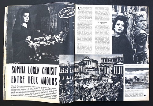 Cinemonde 1963 Francoise Abidjan Beatrice Cenci Sophia Loren Helen Shapiro - Imagen 8 de 19