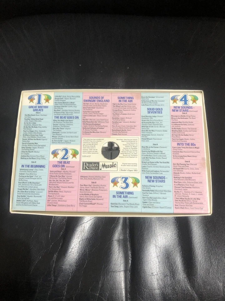 Pop Jubilee 25 Years Of Great British Hits - 4 x Cassette RDC Box Set Foto 2 de 4