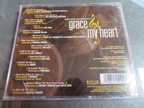 BRAND NEW--Grace of My Heart Soundtrack (CD, 1996) - Picture 2 of 2