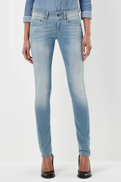 G Star Midge Cody Mid Skinny Womens Light Aged Jeans Size W32 L32 REFOFB61 30