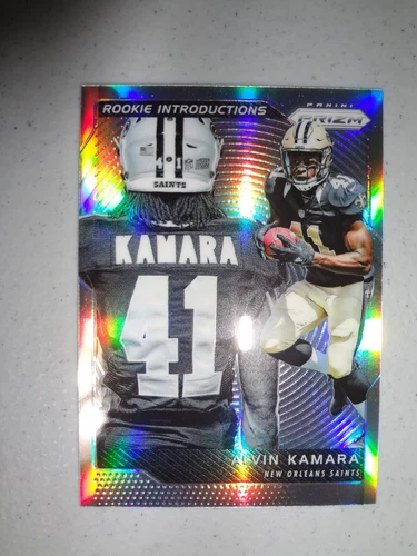 ALVIN KAMARA 2017 PANINI PRIZM ROOKIE INTRODUCTIONS SILVER HOLO RC 17