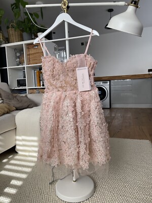 H&M Giambattista Valli Kleid UK14 TOLLER PREIS ATEMBERAUBENDES ABSCHLUSSBALL BRAUTKLEID