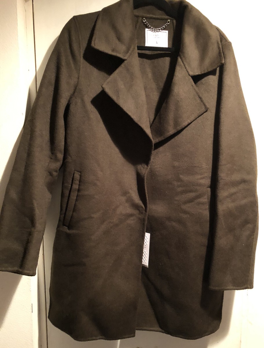 ジャケット・アウター UND SHADOW FLOWER WOOL COAT Belle & Bloom Women's Ex Boyfriend Wool Blend Jacket/Coat