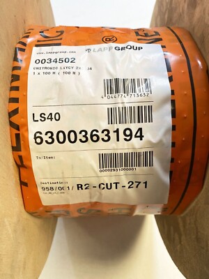 Lapp Kabel UNITRONIC LiYCY 2-adrig CY Steuerkabel 0,34 mm² geschirmt 100 m/328 Fuß