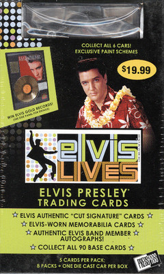 2006 ELVIS PRESLEY LIVES TRADING CARD RARE BOX WITH CAR-POSSIBLE  AUTO-MEMORABILI | eBay