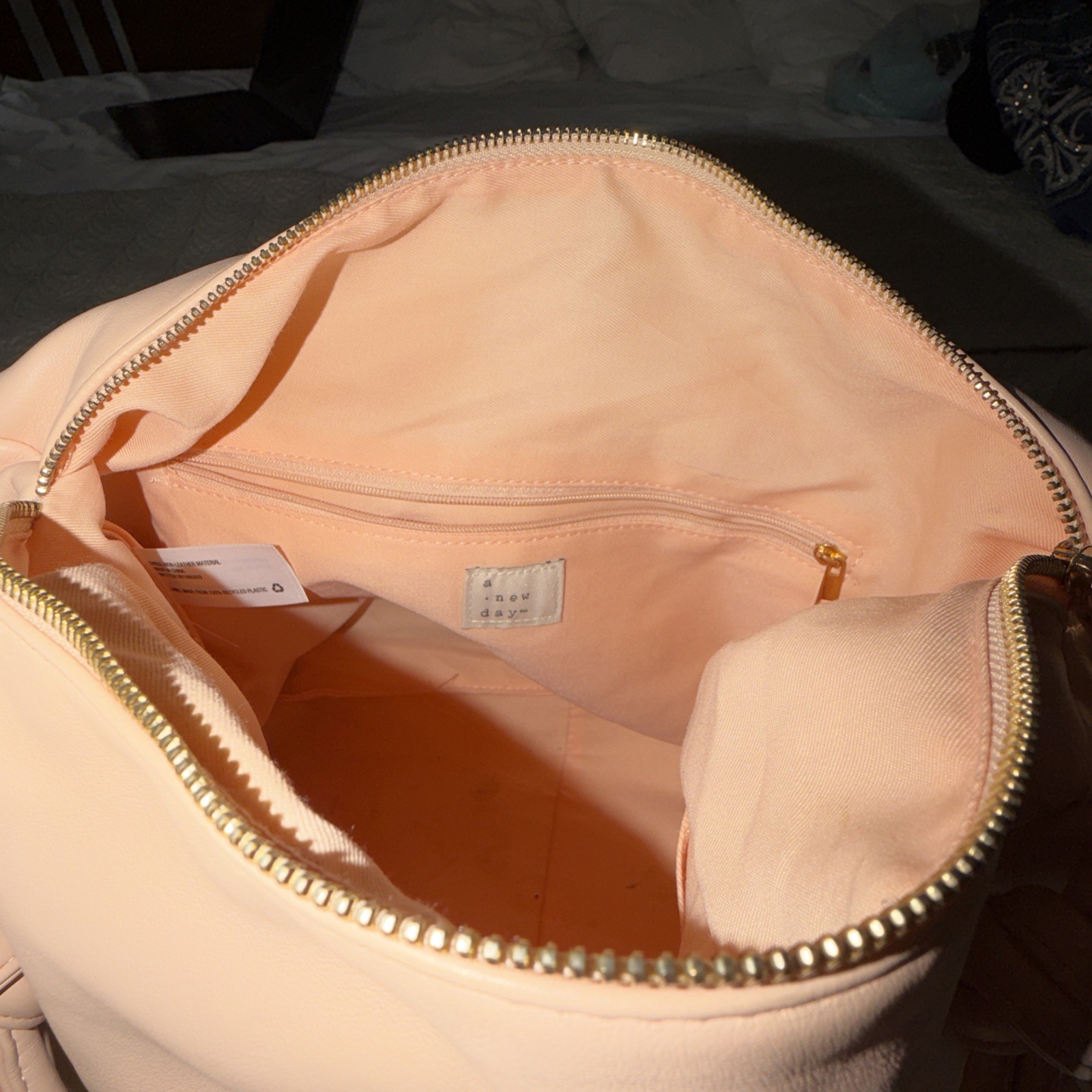 A New Day Soft Large Rectangular Shoulder Bag Pur… - image 4