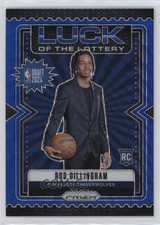 2024 Panini Prizm Luck of the Lottery Blue Wave 153/175 Rob Dillingham #14 5y7