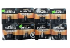 NEW Lot of 10 Duracell 3V CR123A Lithium Batteries