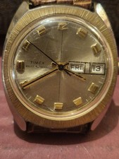 Vintage Timex Marlin 26960 Mens Watch Spares Or Repair.