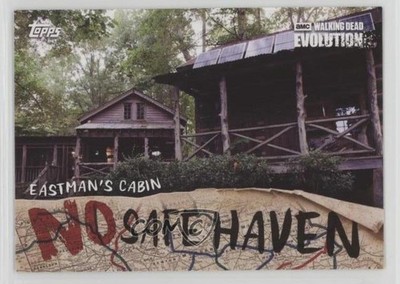 2017 Topps The Walking Dead Evolution No Safe Haven Eastman's Cabin #NSF-9 1u6