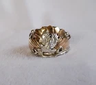 Vintage Navajo Sandoval Sterling Silver Eagle Ring Size 12