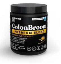 ColonBroom Premium Powder Supplement (Strawberry) - Colon Broom Psy... Fast Ship