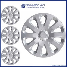 SERIE 4 BORCHIE - 4 COPRICERCHI COPPE RUOTA 15 PER FORD KA 09->
