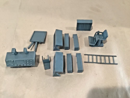 Vintage Marx Tom Corbett Space Academy playset accessories