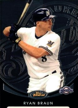 2010 Finest Ryan Braun #4 card