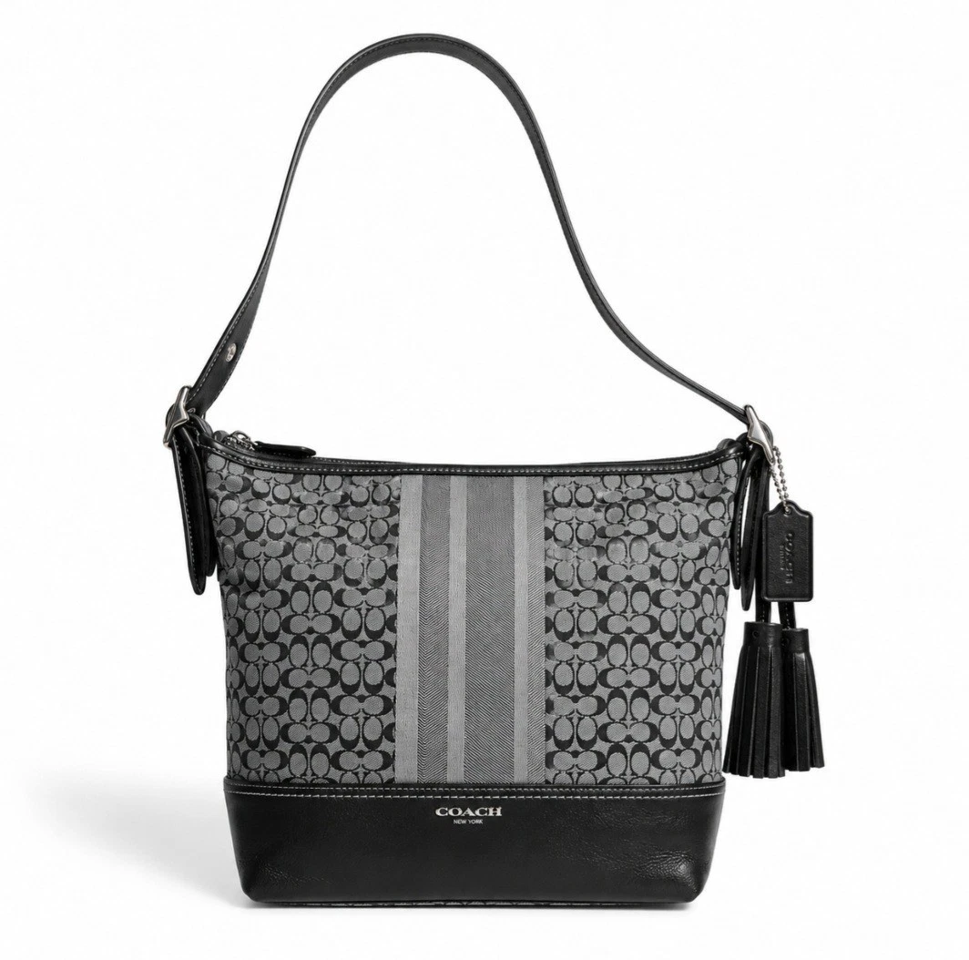 Coach Striped Duffle Bags & Handbags for Women for sale | eBay