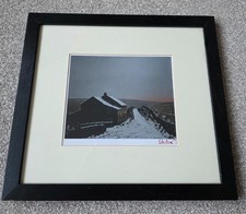 Peter Brook rba, rare signed print, titled "Having a word with the Donkey"