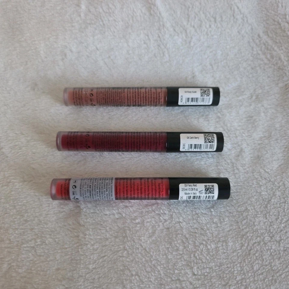 Essence Stay Matte 8H Liquid Lipstick-Lot of 3 Shades (04, 08, 09) - 0.10 fl oz - Image 2 of 2