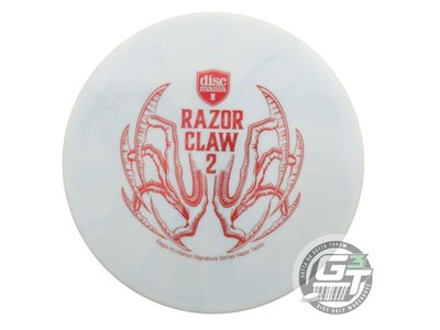 NOS DiscMania RAZOR CLAW 2 Vapor Tactic 176g Sky Blue Red Foil Putter Golf Disc
