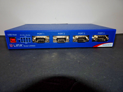 B&B Electronics -Advantech - USR604  Industrial 4 Port USB to Serial Converter