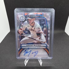 2025 Topps Tribute Grant McCray RC 63/150 Autograph - SF Giants