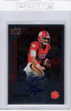 COLE STOUDT 2015 Upper Deck Inscriptions #CS Clemson Tigers