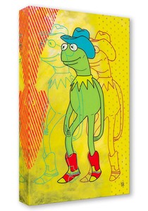 Kermit The Frog Muppets Disney Fine Art Beau Hufford Lt Ed TOC Print Frog Legs