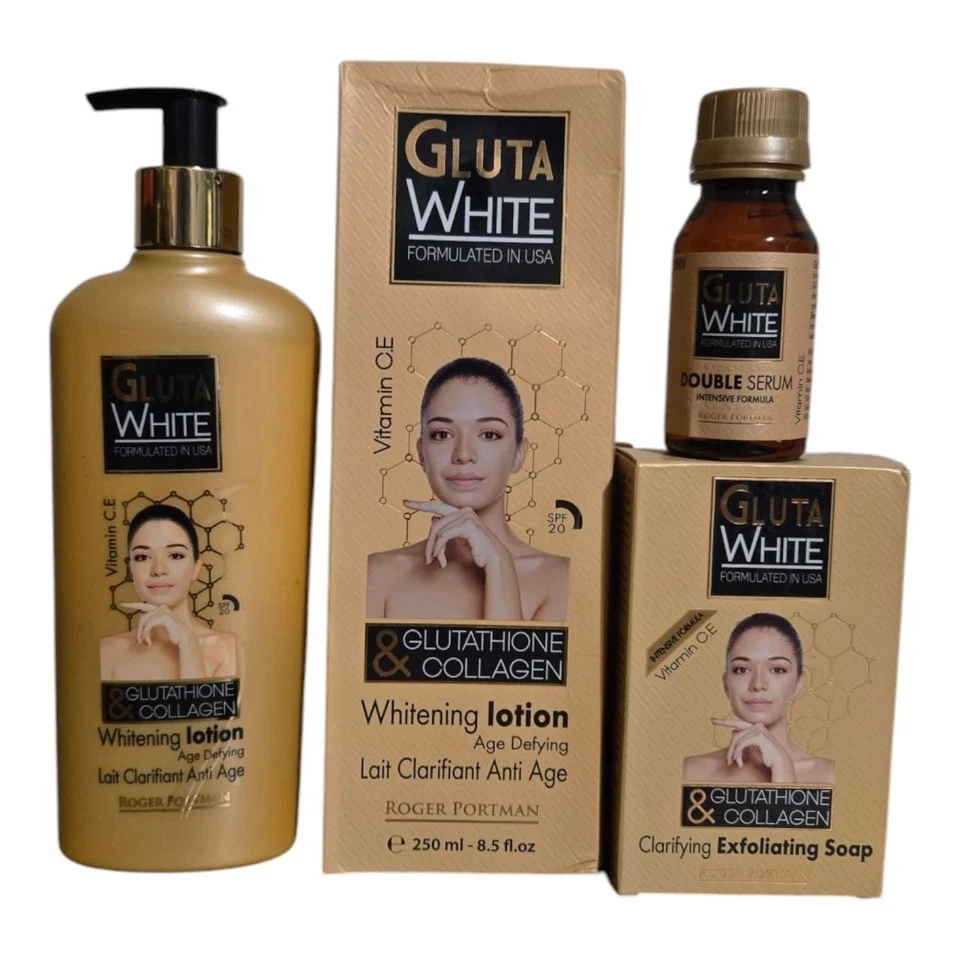 Gluta White Age Defying Glutathione & Collagen Lotion 250ml, Soap, Serum, Cream - Image 2 of 4