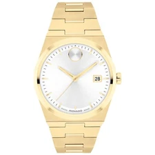 Movado Women's Bold Quest Gold Tone 35mm Quartz Watch 3601187