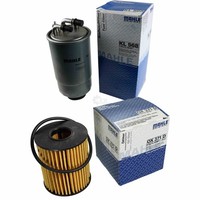 Mahle / Knecht Set Filterpaket Kraftstofffilter KL 568 ÖLfilter OX 371D