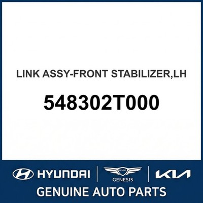 2011-2013 Kia Optima Link Assembly-Front Stabilizer OEM Neu 548302T000