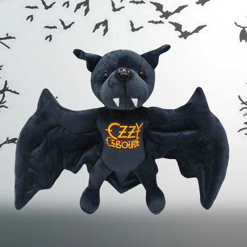 【貴重】OZZY オジー・オズボーン PLUSH BAT ぬいぐるみ Ozzy Osbourne Plush Bat Toy with Wings - Unique Music Memorabilia