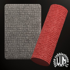 Texturrolle Roller Steinpflaster Nr.15 Modellbau Wargames Warhammer LVM