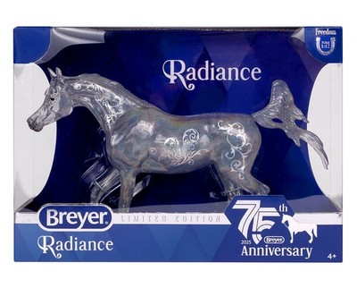 BREYER RADIANCE FREEDOM SERIES 75TH ANNIVERSARY 2025  L.E., ARABIAN  DECORATOR
