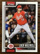 2026 Topps Series 1 Zach Maxwell Cincinnati Reds Base Rookie RC #143