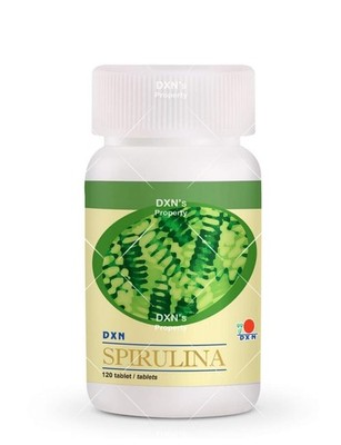 DXN Spirulina 120 Tablet X 250mg Super Food Chlorophyll Powerful Antioxidant