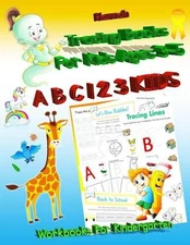 Tracing Books For Kids Ages 3-5: Practice for Kids with Pen Control, Line Tracin