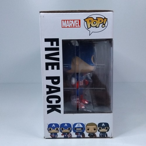 Funko Pop! Marvel Captain America Through the Ages 5 Pack - Picture 4 of 11