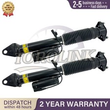 Pair Rear Shock Absorbers ADS For Mercedes M-Class GLE GLS W166 X166 ML350 GL500