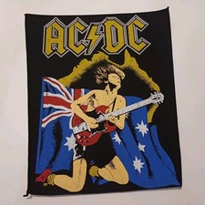 Vintage  AC/DC  Unused 80s BACK PATCH