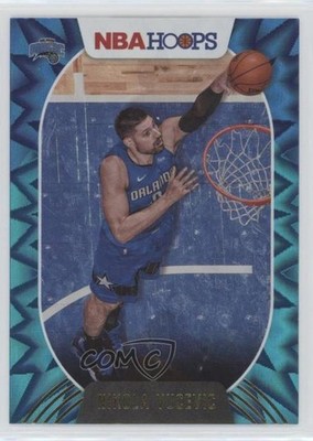 2020-21 Panini NBA Hoops Teal Explosion Nikola Vucevic #80 e0v