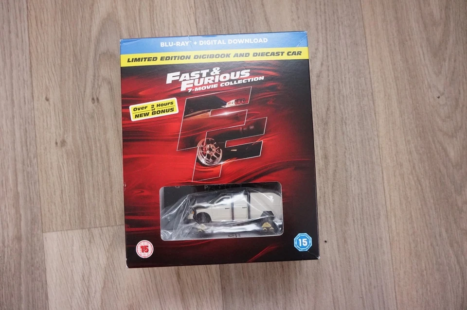 Fast & Furious 1-7 Limited Edition (Inc Digibook, and Diecast Car) Blu-Ray - Image 2 of 4