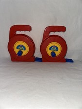 My Big Tape Measure Kids STEM Measuring Toy Lot Of 2 By Fun Time