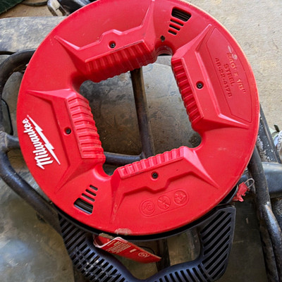 Milwaukee 48-22-4178 Cable Puller Fish Tape w/ Black Sheath, Red
