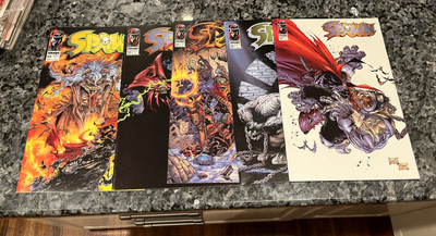 Spawn #53-57 5 ISSUE RUN SEE THE PICS