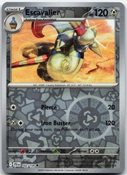 Escavalier 102/159 Journey Together Reverse Holo Uncommon